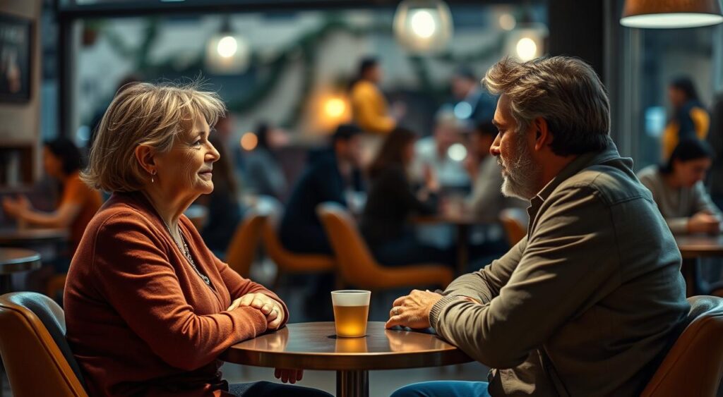 primeiro encontro após os 50